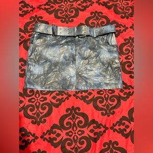 h:ours skirt mini  in Classic Blue